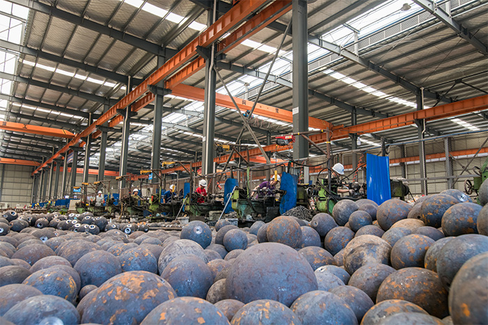 泉州网架配件车间